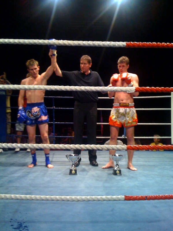 Brian Totty is declared the winner